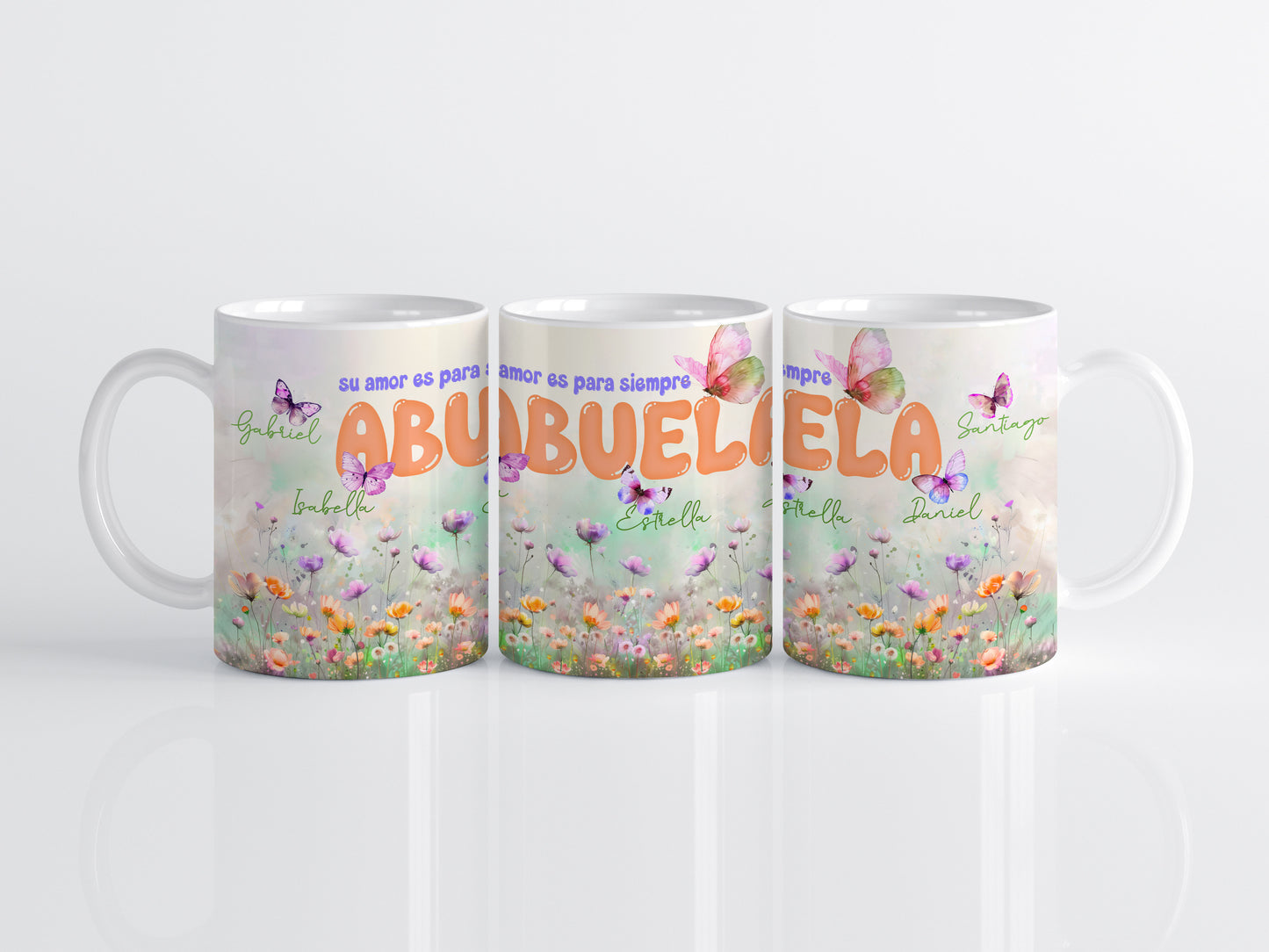 Abuela Coffee Mug, Perfect Gift for Spanish Grandma, Latina Grandmother
