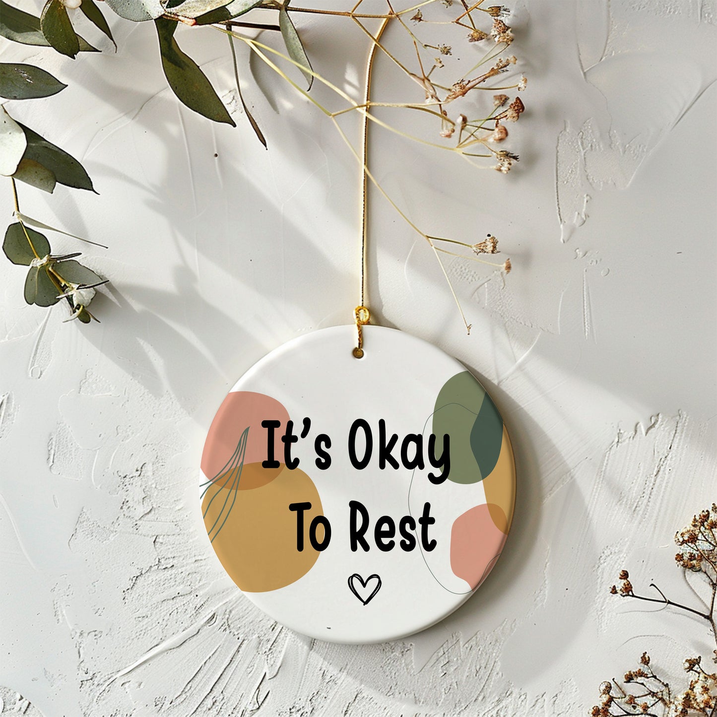 Encouragement Keepsake: Your Story Isn't Over Ceramic Ornament, Inspirational Decor