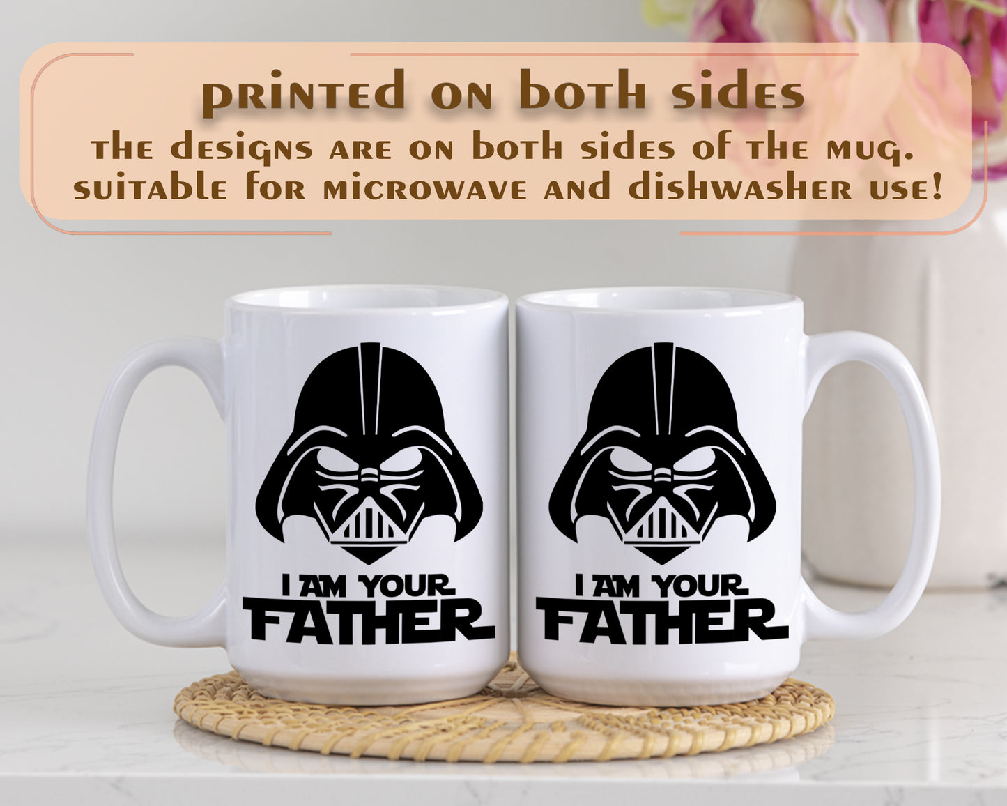 Darth Vader Mug, Perfect Star Wars Gift for Father's Day