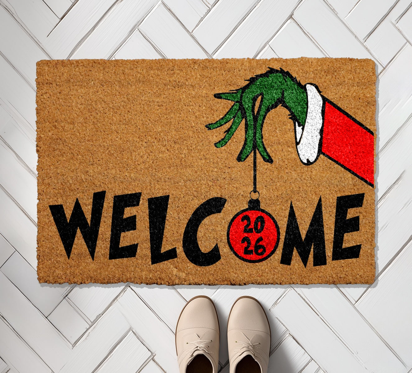2026 Xmas Mat: Festive, Fun Welcome for Your Front Porch