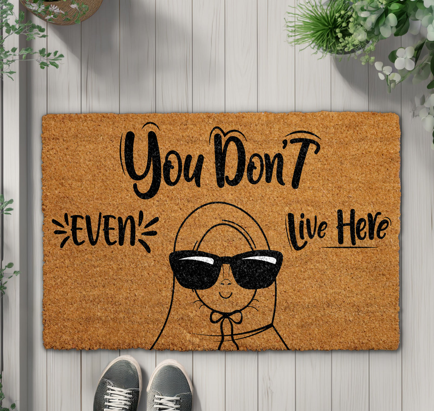 Hilarious Doormat for Movie Lovers & Mean Girls Fans