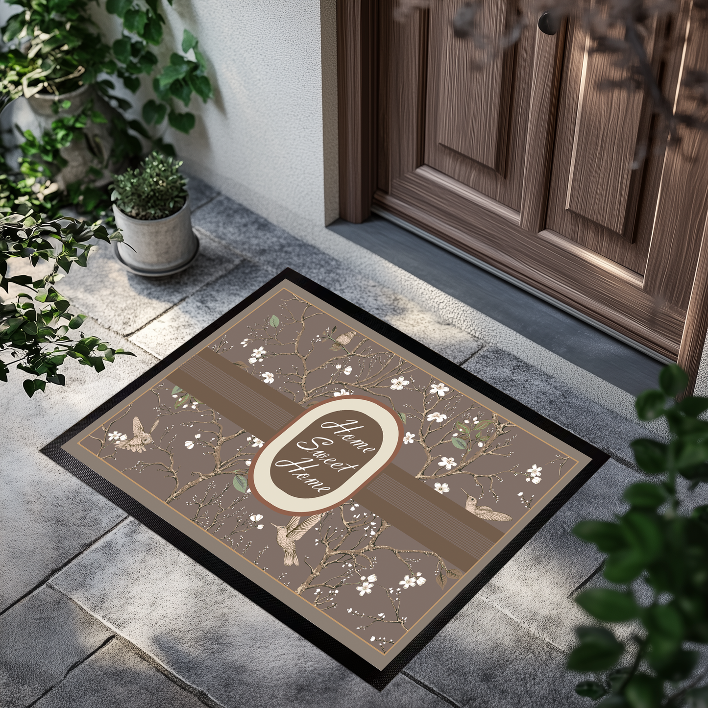 Welcome Home with a Stylish, Cozy Doormat for Your Entryway