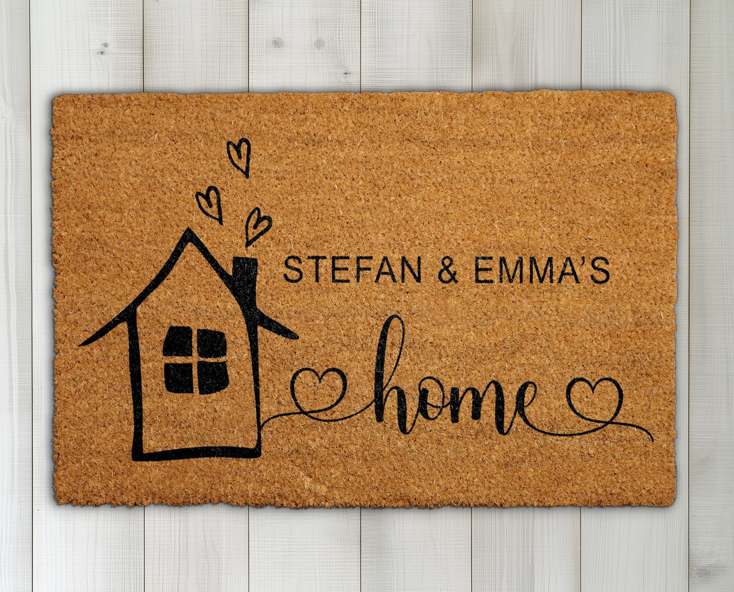 Create a Unique Welcome with Personalized Family Name Doormat