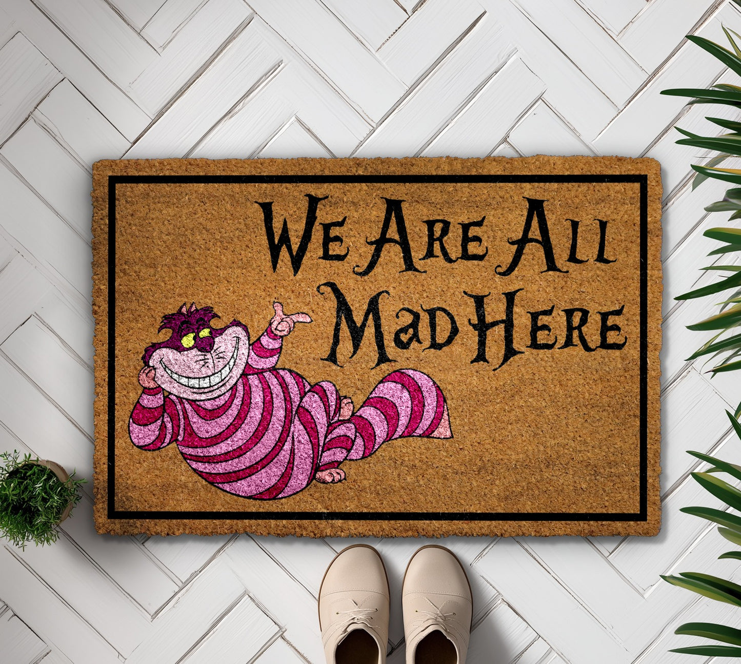Cheshire Cat Doormat: Fun, Unique Welcome Mat for Your Home