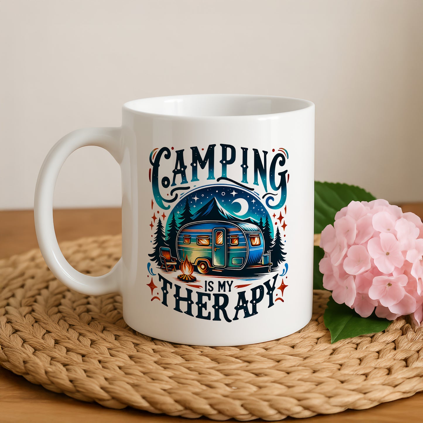 Escape with a Mug! Camper Van Design, Adventure Lovers.