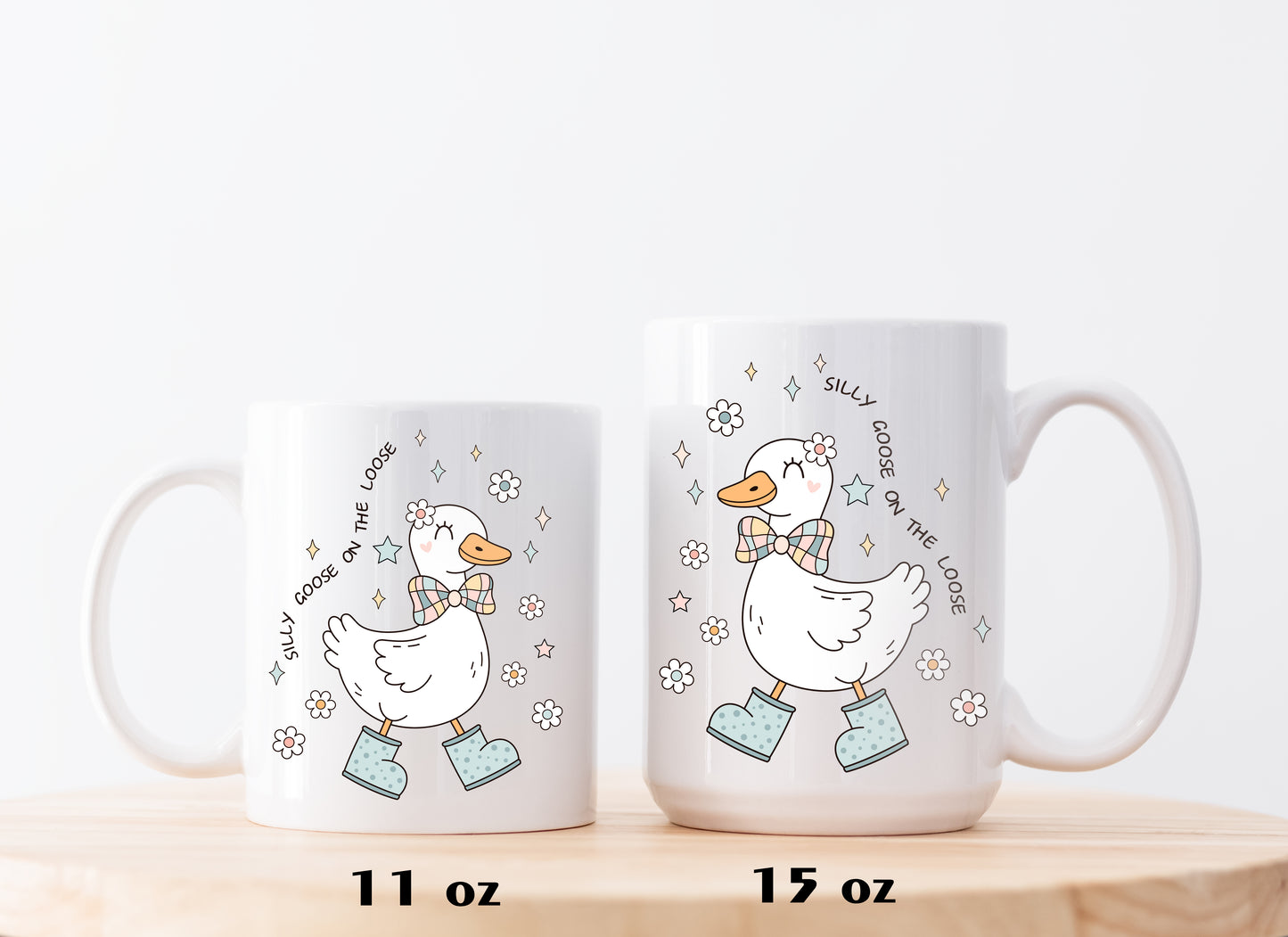 Quirky Goose Lover Mug, Funny Duck Themed Tea Cup Gift