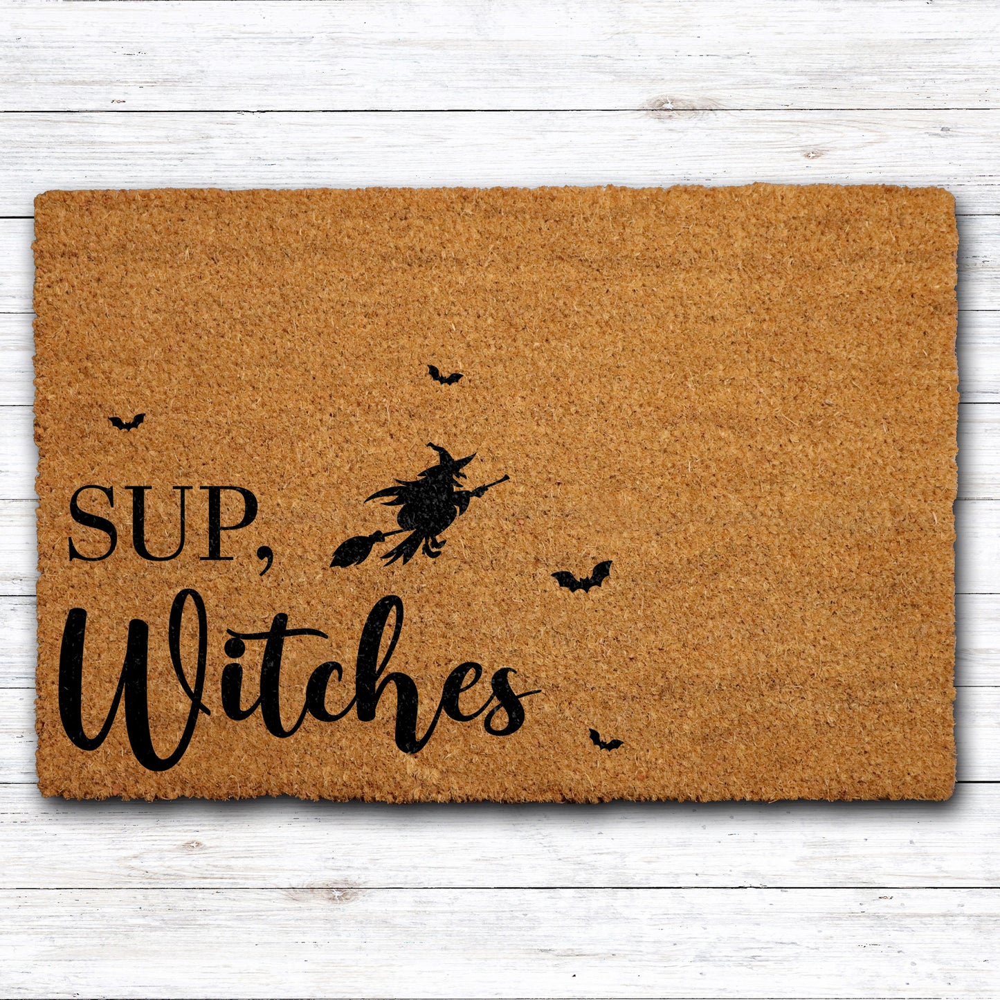 Welcome Fall with Spooky Season Doormat, Perfect Halloween Housewarming Gift