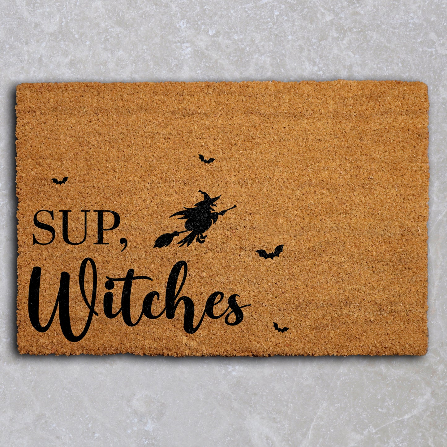 Welcome Fall with Spooky Season Doormat, Perfect Halloween Housewarming Gift