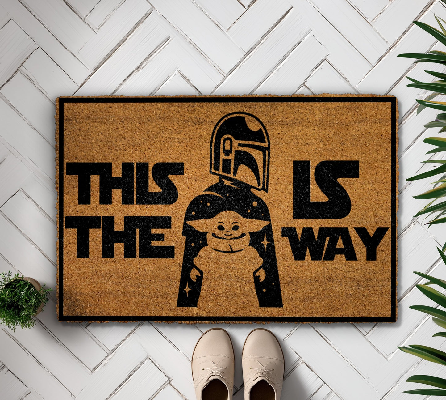 Fandom Welcome: Star Wars Doormat for Geeky Housewarming Decor