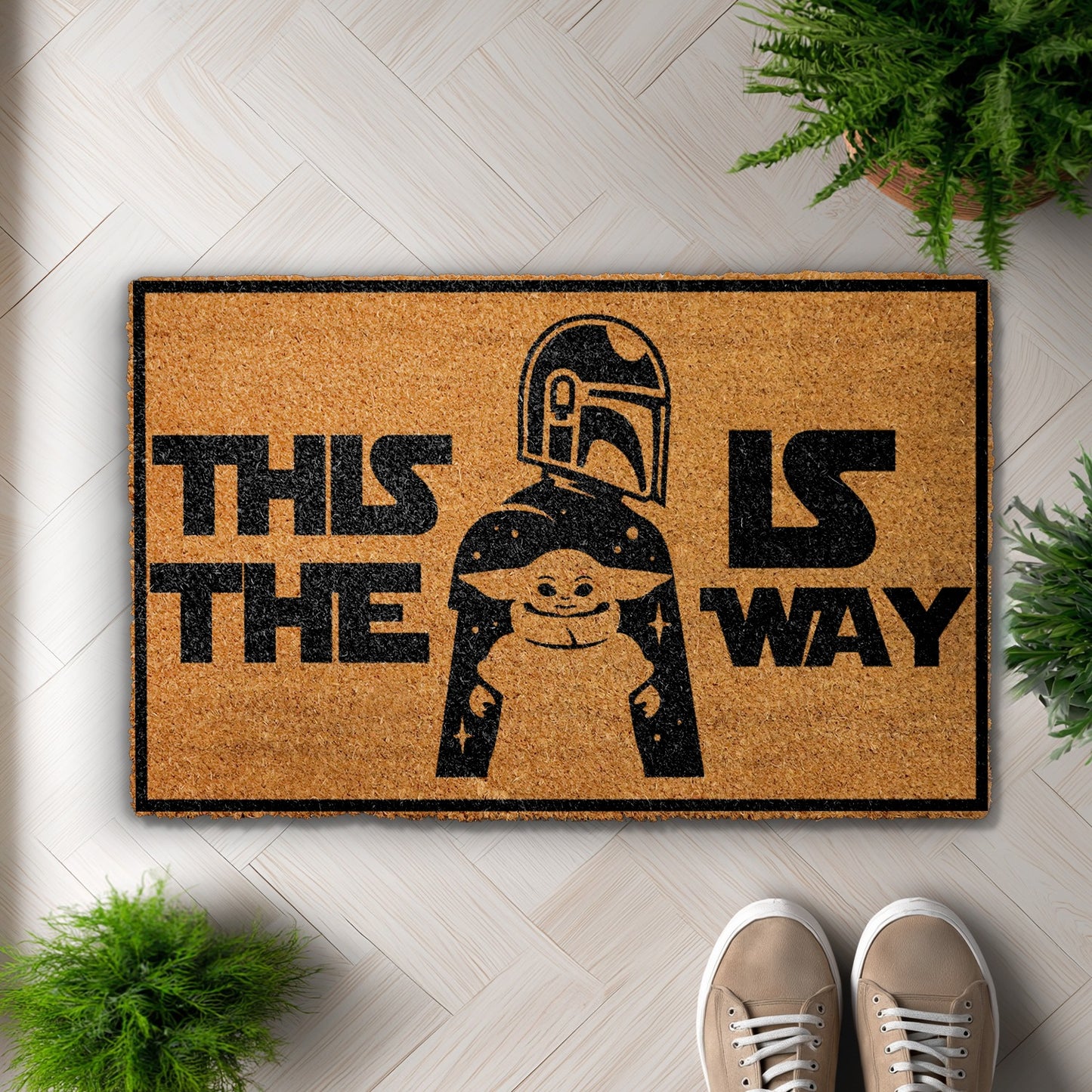 Fandom Welcome: Star Wars Doormat for Geeky Housewarming Decor