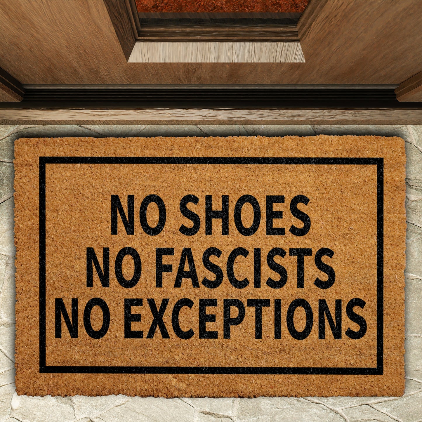 Anti-Fascist Activist Doormat: Progressively Welcoming Your Front Porch