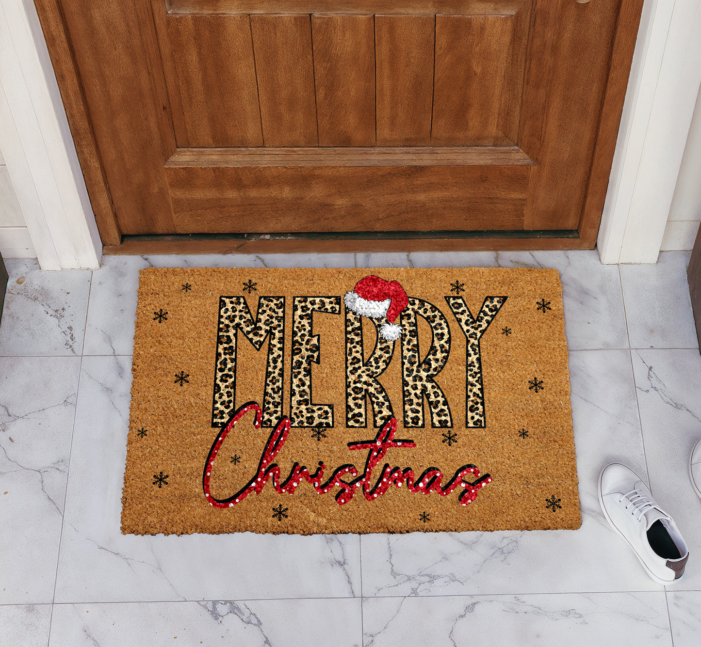 Liven Up Your Home with Festive Leopard Print Doormat