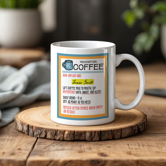 Unique Personalized Doctor-Nurse Ceramic Coffee Mug, Ideal Funny Gift