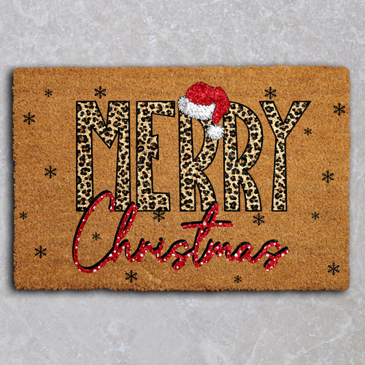 Liven Up Your Home with Festive Leopard Print Doormat