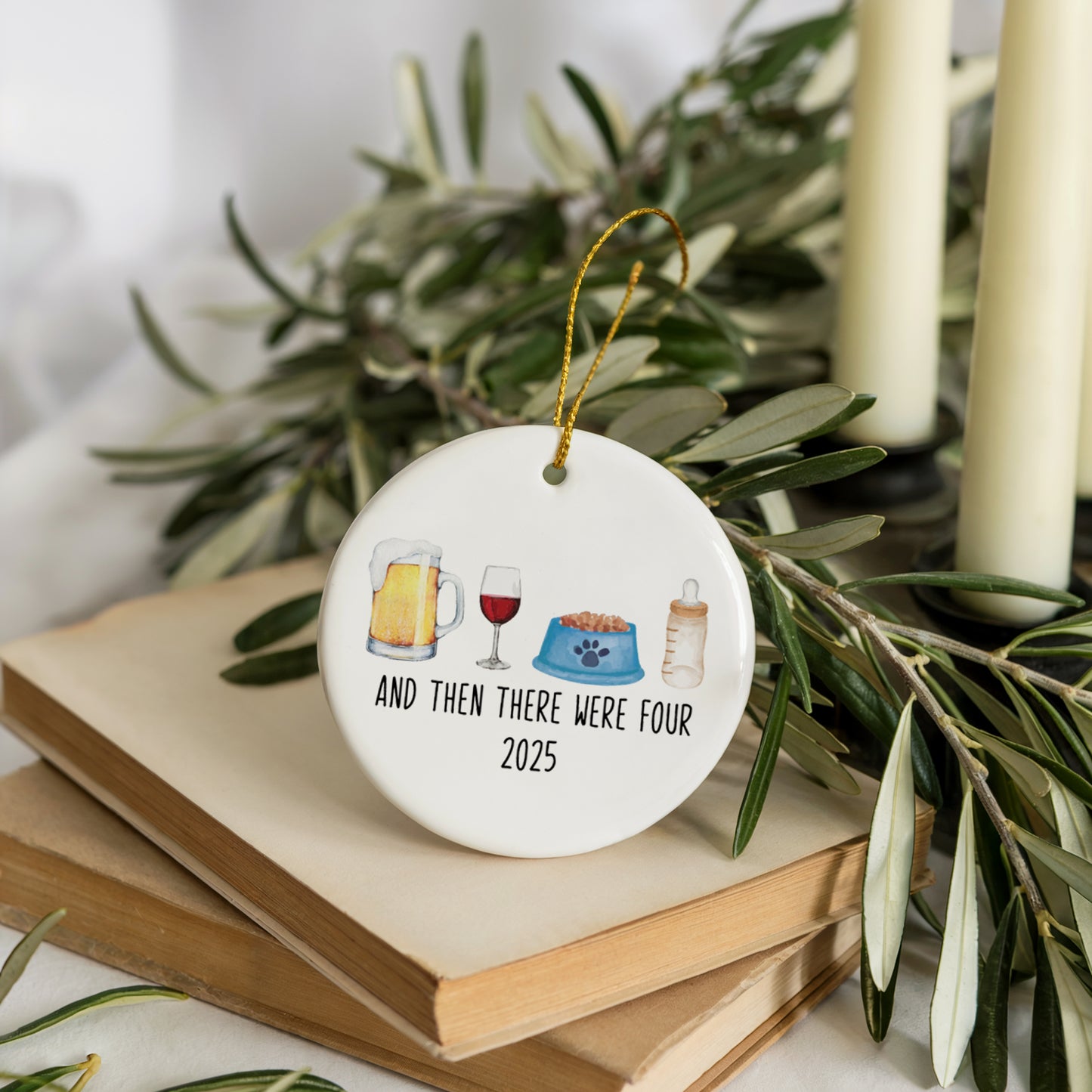 Daddy, Mommy, Pet, Baby Keepsake Ornament: Perfect Family Gift