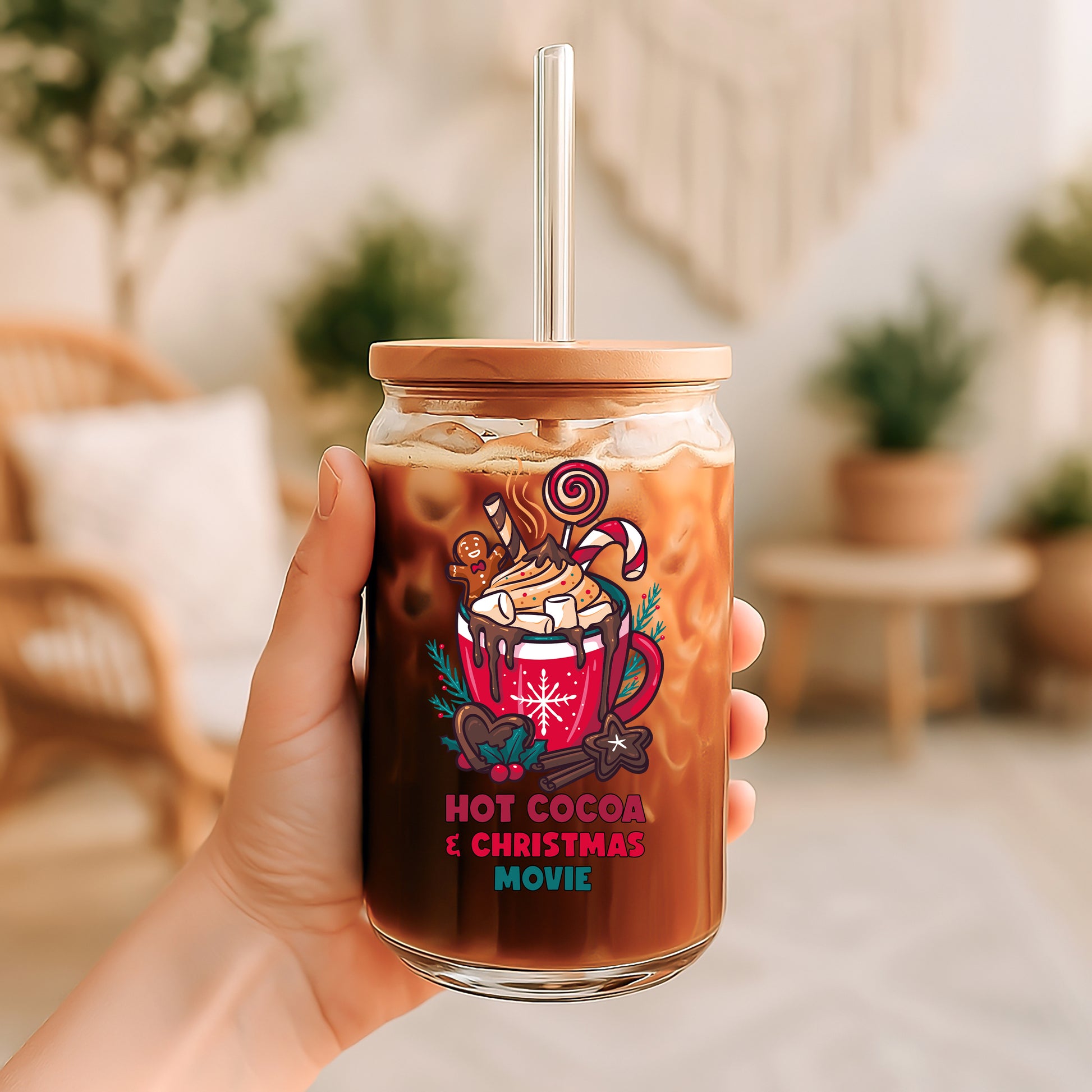 Customize Your Christmas Movie Marathon Experience with Personalizable Festive Tumbler