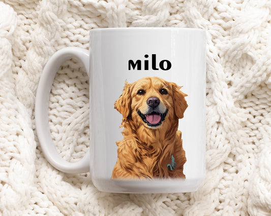 Personalize Your Morning Brew with a Custom Dog Photo Mug