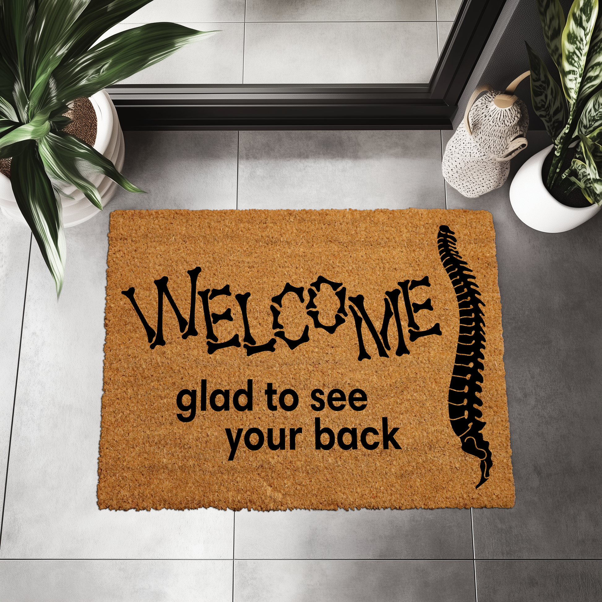Enhance Home Entry with Coco Fiber Mat, Entryway Decor Essential