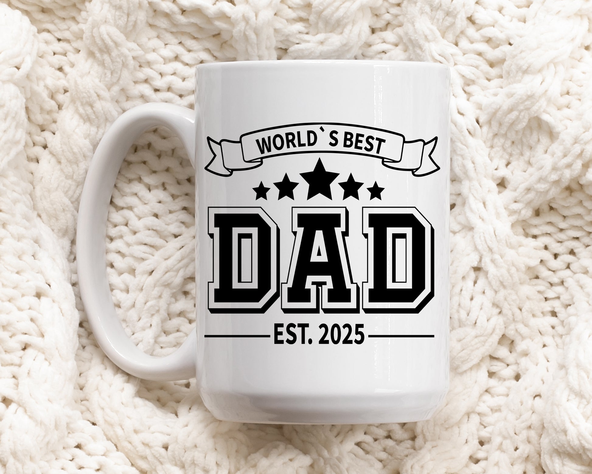 Celebrate Dad with the Best Ever Mug: Custom Ceramic Cup
