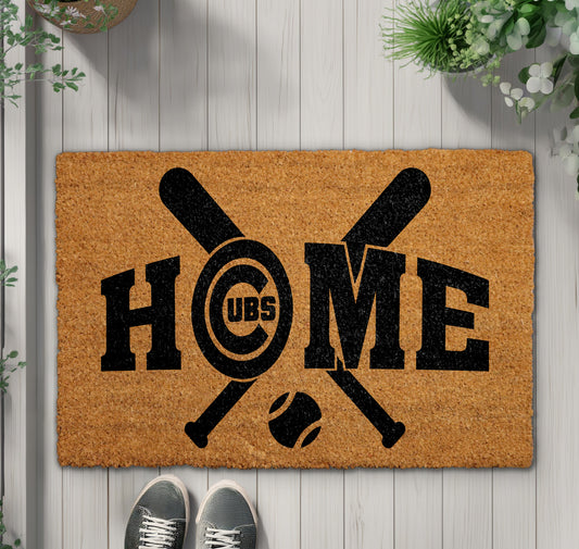 Baseball Lover's Welcome: Team Logo Inspired Front Porch Rug