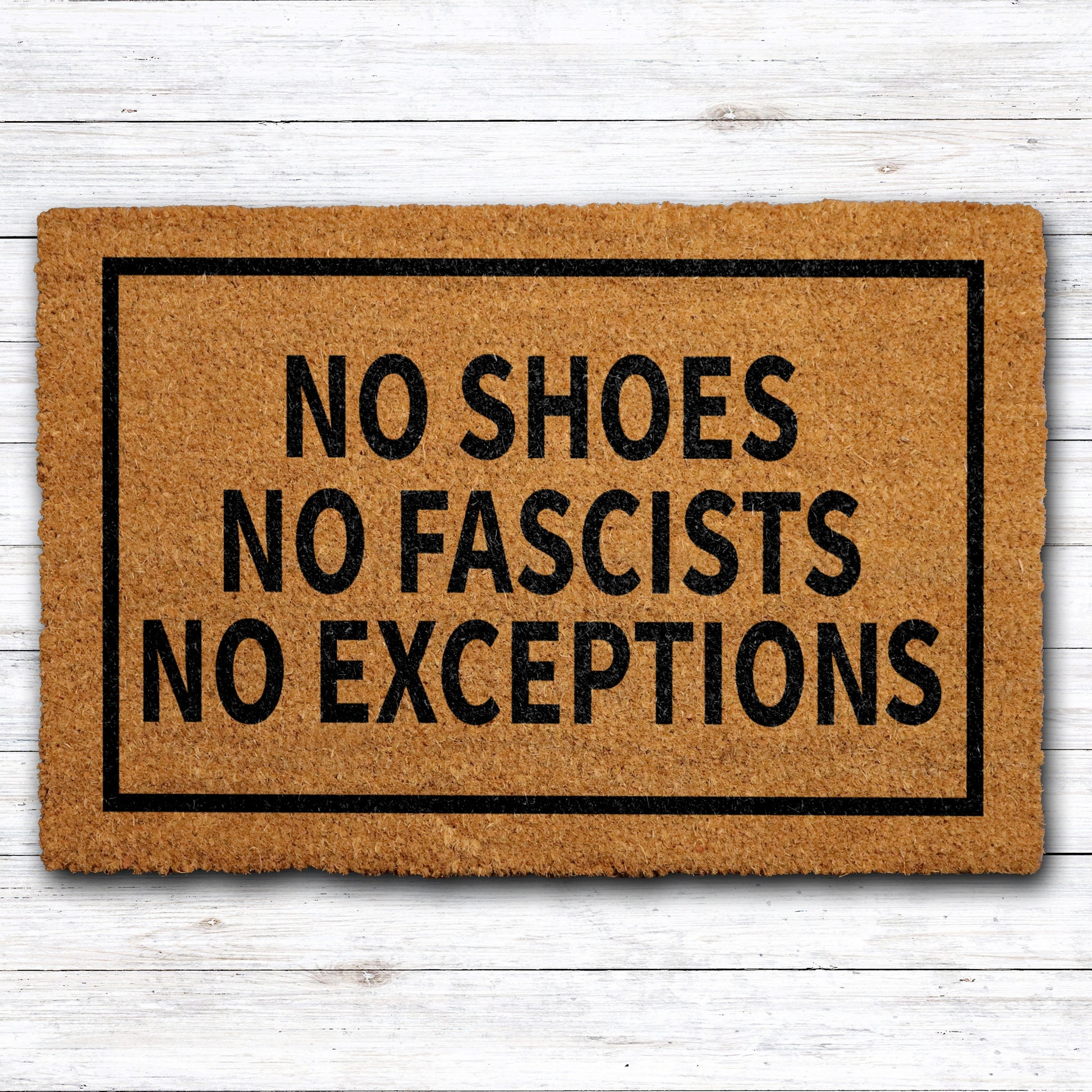Anti-Fascist Activist Doormat: Progressively Welcoming Your Front Porch
