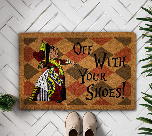Cozy Entrance: Alice In Wonderland themed Doormat, Perfect Housewarming Gift