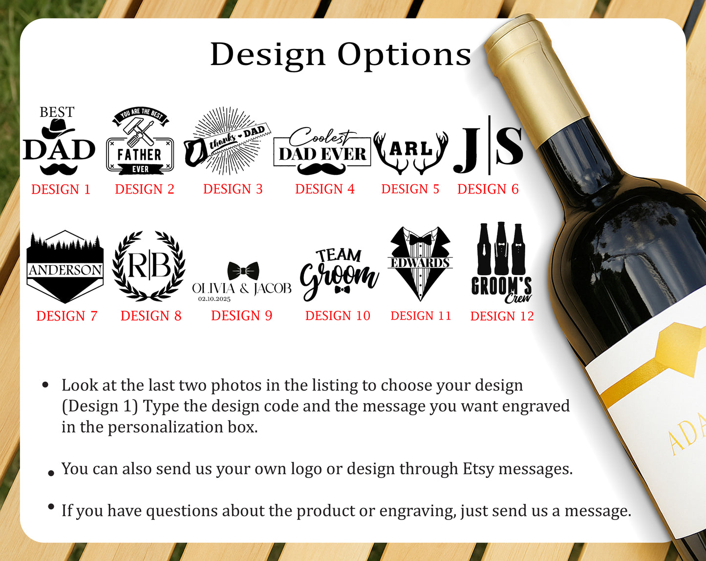 Engraved Groomsmen Gift, Custom Leather and Steel Bottle Opener