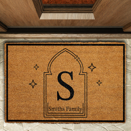 Create a Personalized Couples Monogram Doormat, Perfect New Home Decor