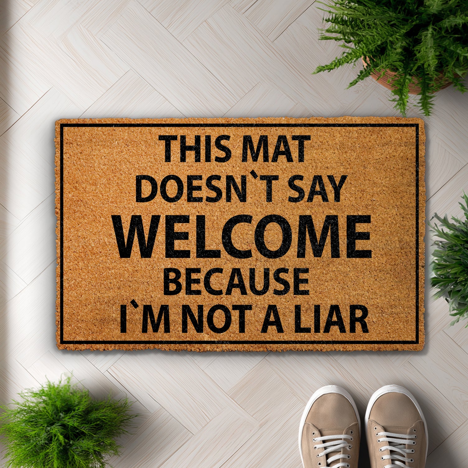 Not Your Typical Welcome Mat: Funny, Anti-Social, Sarcastic Coco
