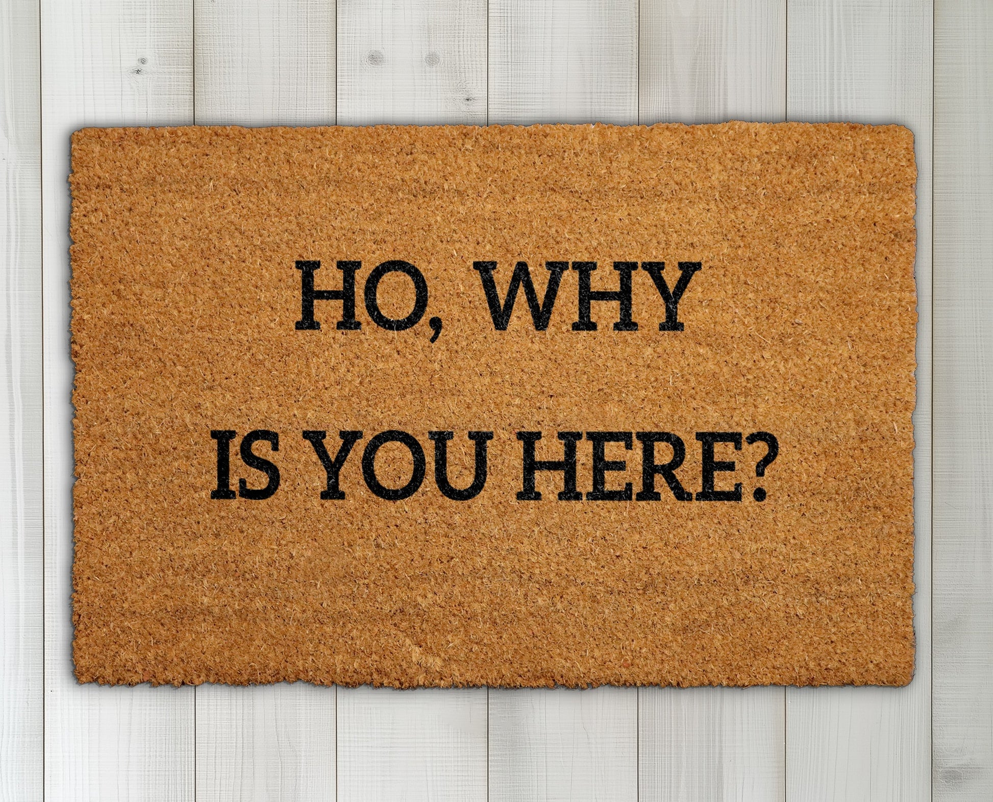 Humorous Doormat: Rude & Sarcastic Front Porch Rug for Home