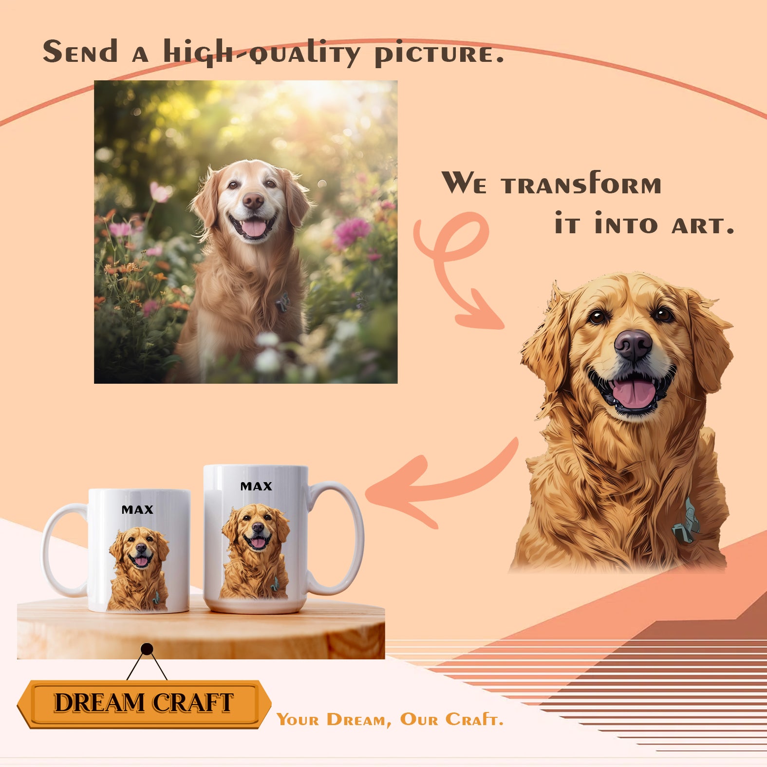 Personalize Your Morning Brew with a Custom Dog Photo Mug