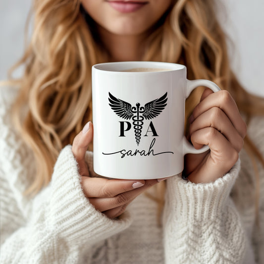 Personalize Your PA Grad Gift with Custom Ceramic Coffee Mug