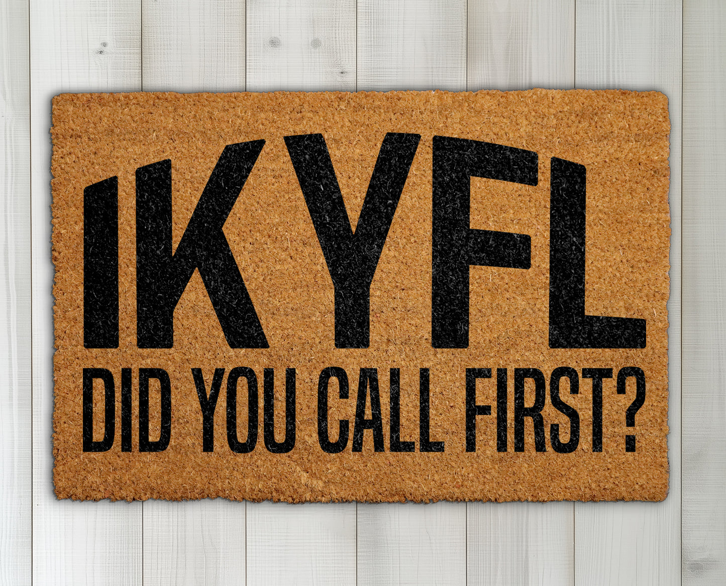 Sarcastic Doormat: Ikyfl Funny Mat, Rude Porch Decor Gift
