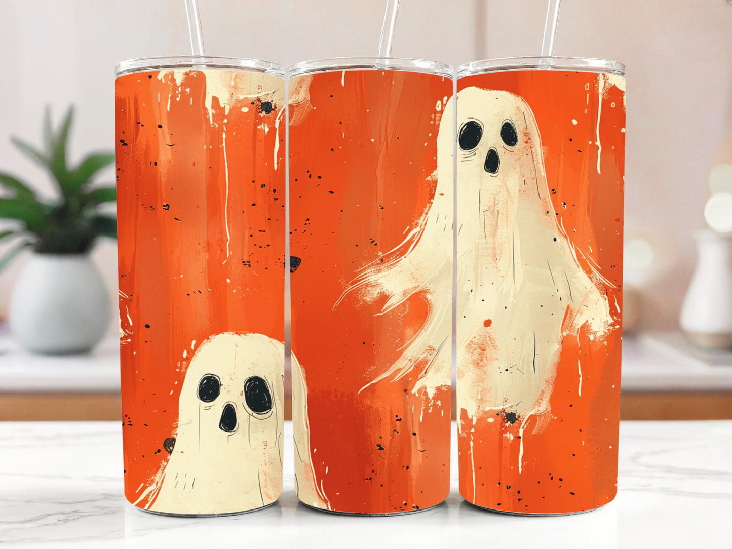 Adorable Halloween Kids Stainless Steel Tumbler, Spooky Season Gift Choice