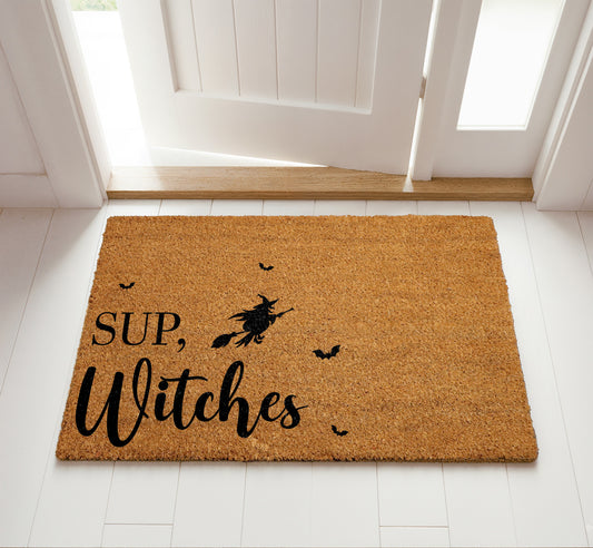 Welcome Fall with Spooky Season Doormat, Perfect Halloween Housewarming Gift