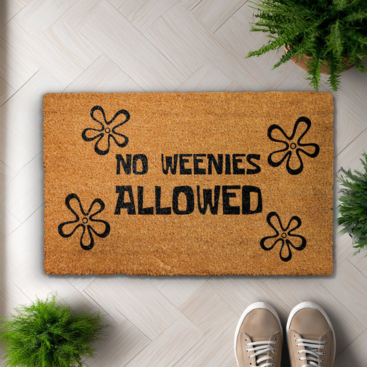 Playful, Sarcastic Welcome Mat for a Humorous Home Entrance