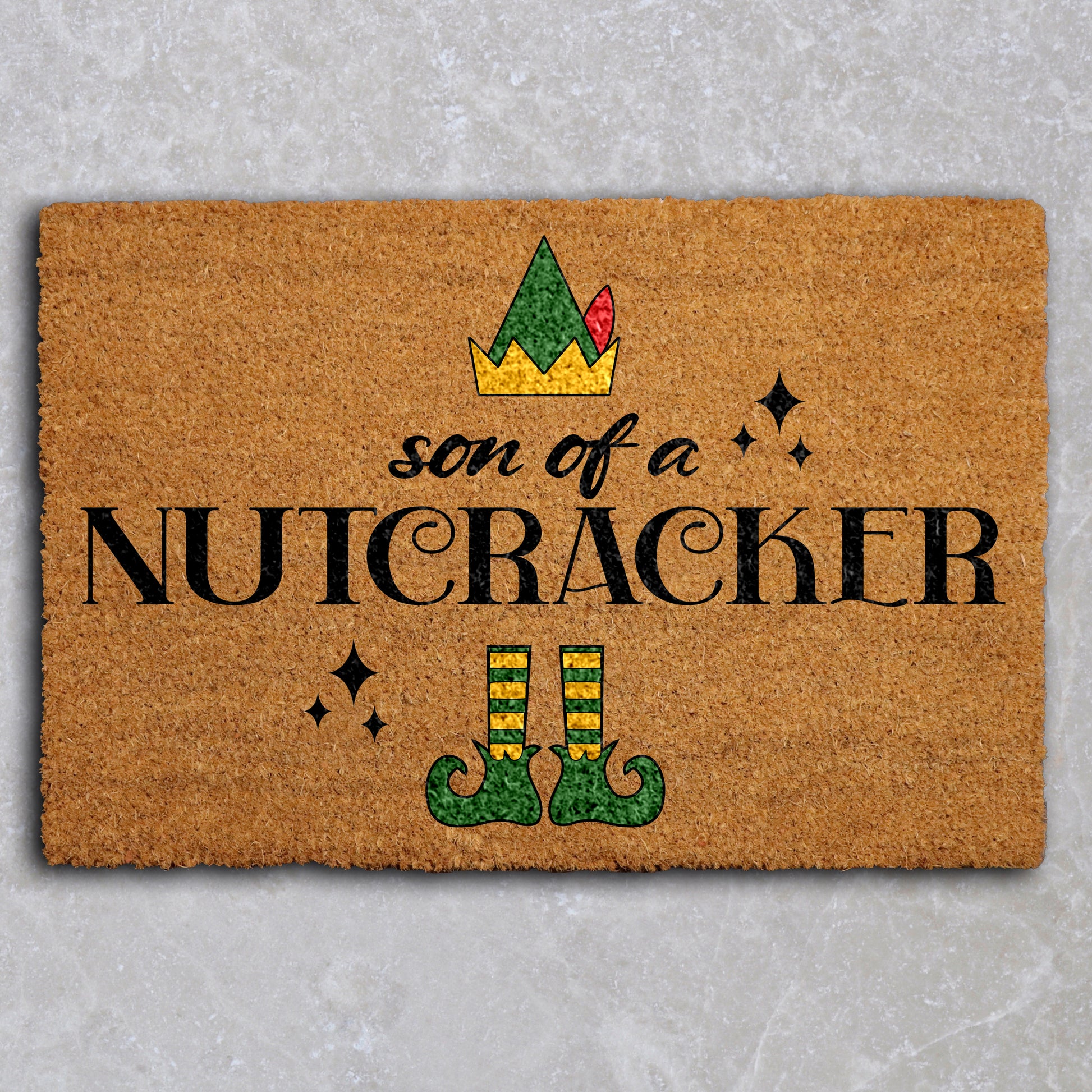 Spread Holiday Cheer with a Funny Christmas Doormat & Gift