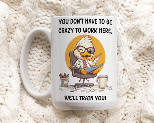 Stay Sane, Get Trained – Funny Teacher Coffee Mug Gift