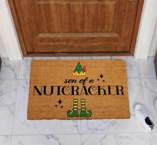 Spread Holiday Cheer with a Funny Christmas Doormat & Gift