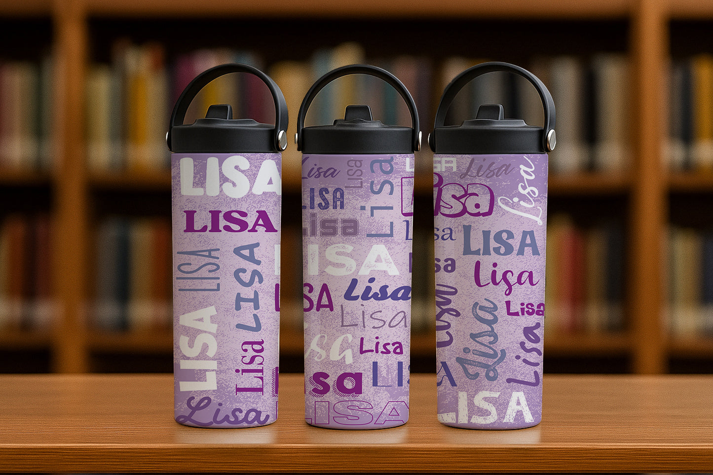 Personalize Your Steel Gym Bottle, Colorful Tumbler, BFF Matching Gift