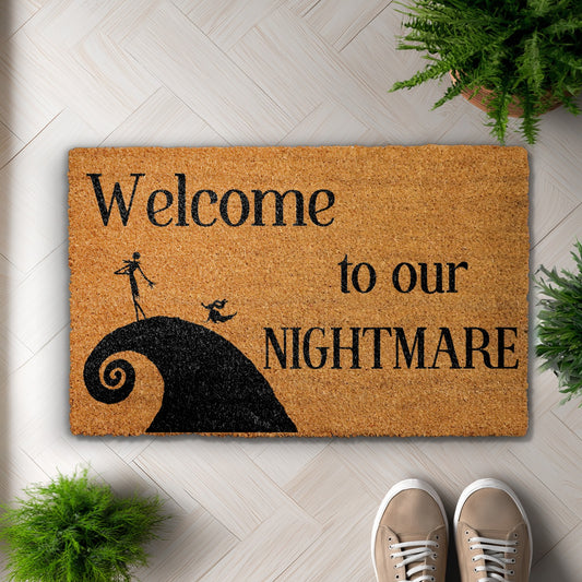 Spook up Your Entryway with Halloween Inspired Horror Movie Doormat