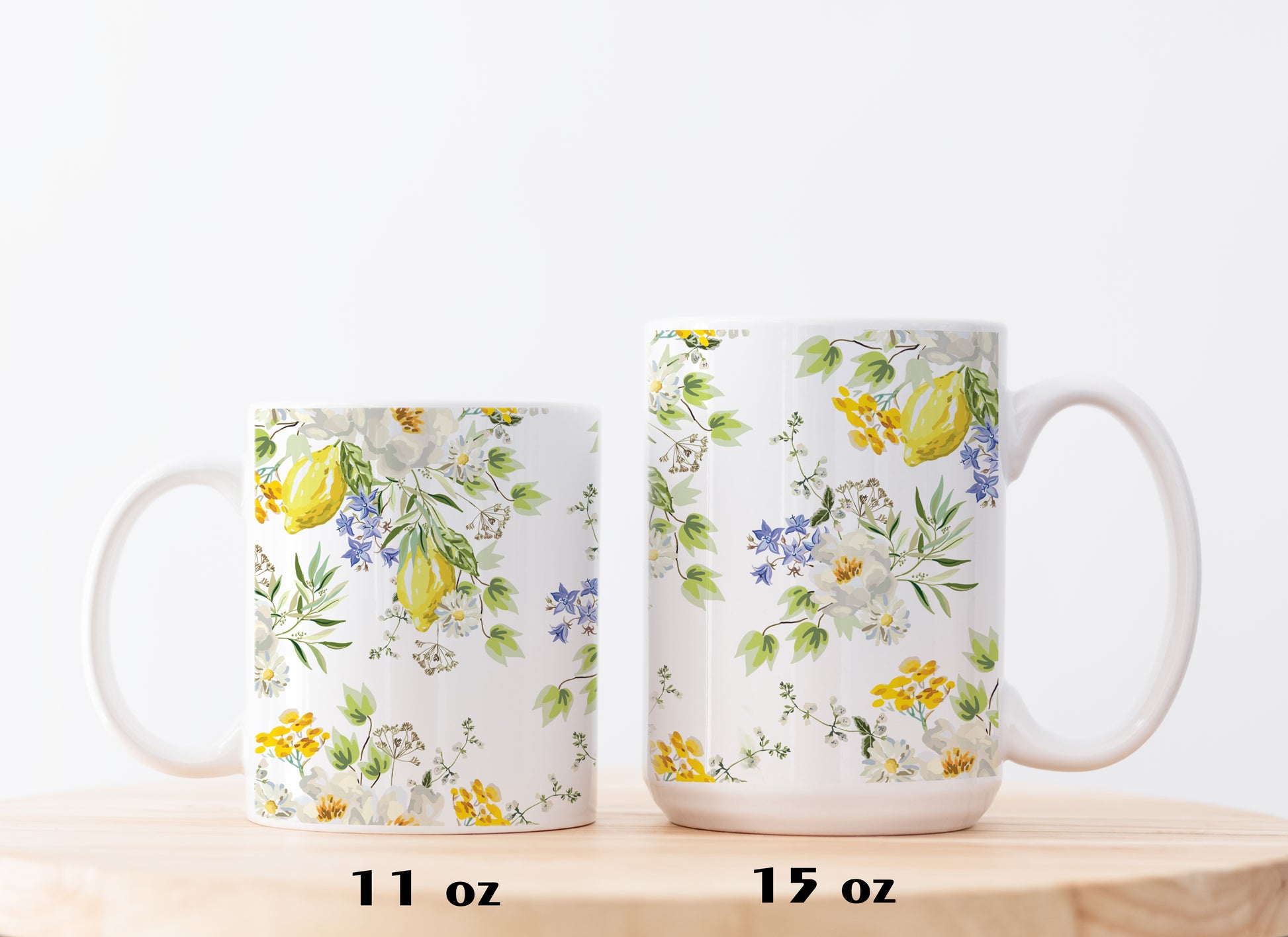 Handcrafted Floral Garden Tea Cup, Botanical Coffee Mug, Cottagecore Gift
