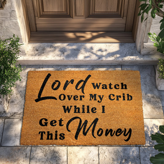 Lord's Blessing: Funny Rapper Doormat, Unique Housewarming Gift