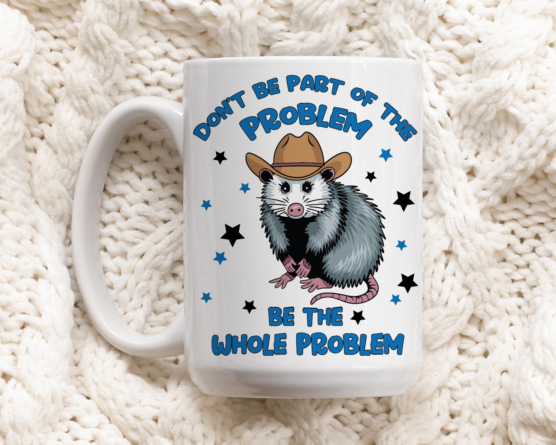 Embrace Chaos with 15oz Funny Rat Mug, Perfect Gift Idea