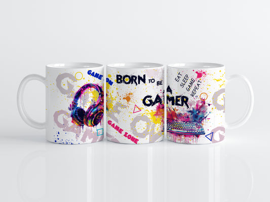 Elevate Your Game with Gamer Zone Ceramic Coffee Mug