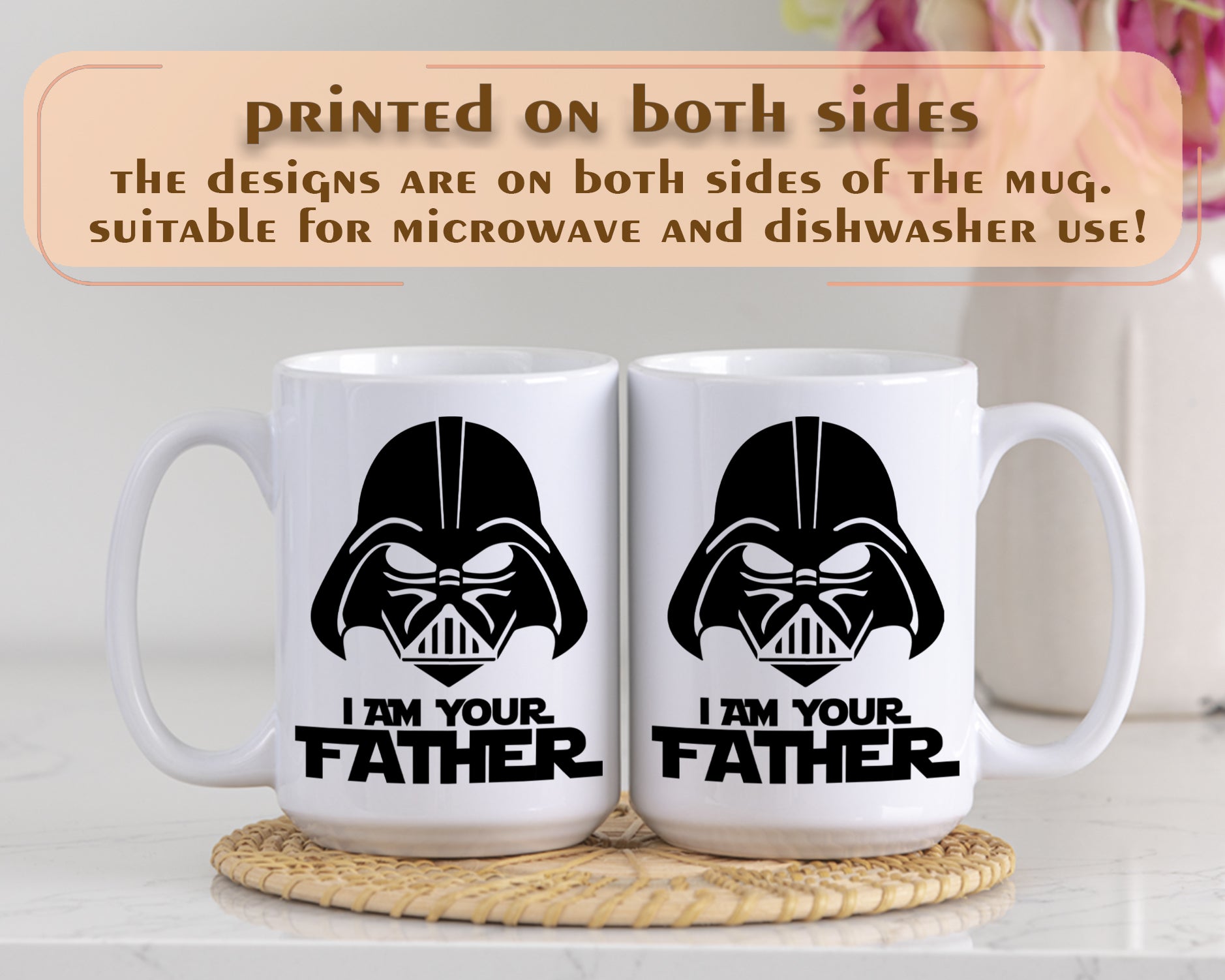 Darth Vader Mug, Perfect Star Wars Gift for Father's Day