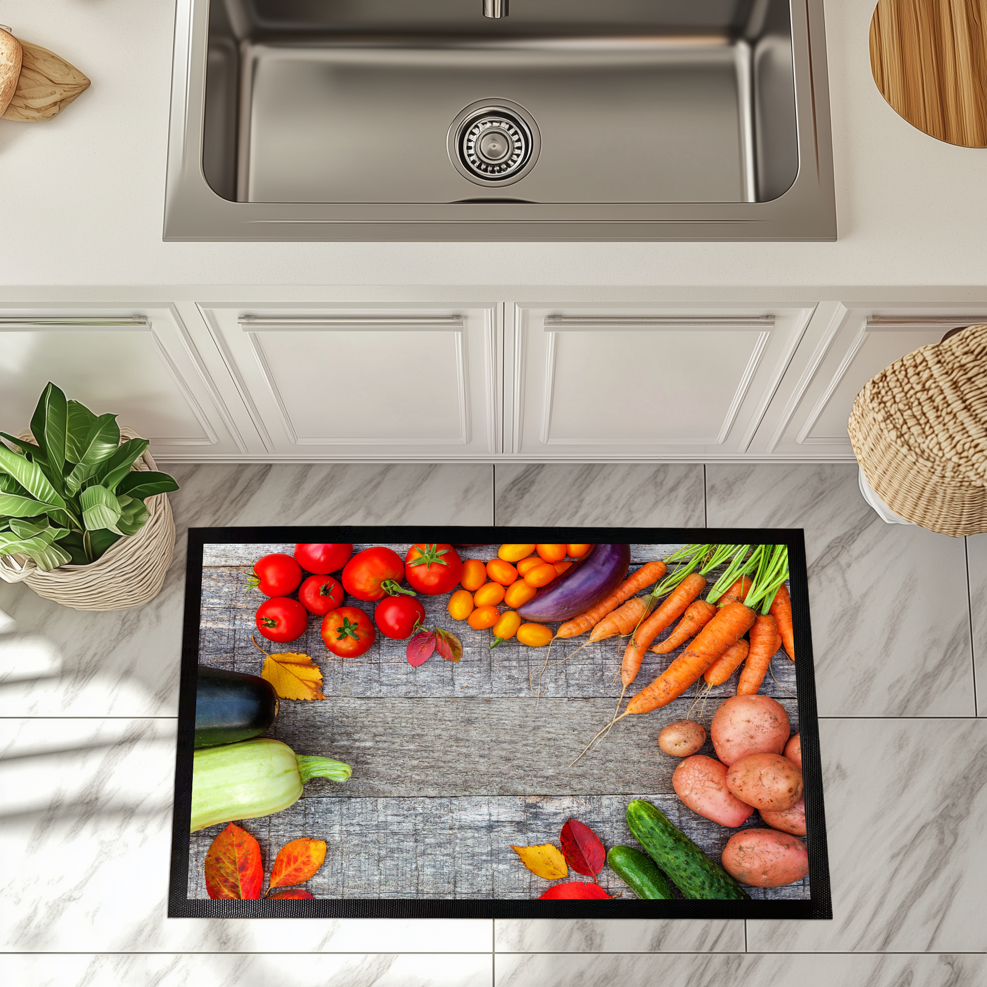 Cozy Kitchen Rug, Modern Mat: The Ultimate Housewarming Gift!