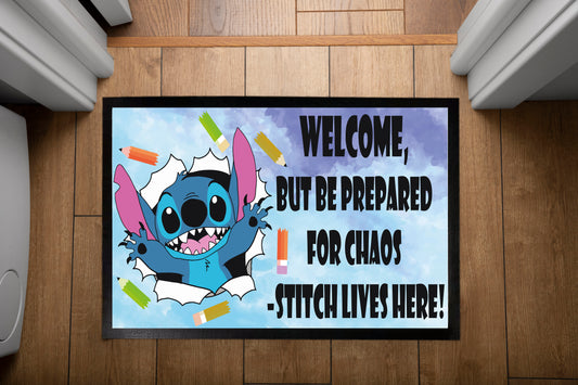 Disney Lovers, Be Prepared for Chaos Welcome Mat
