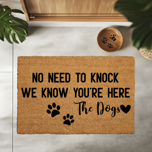 Welcome Guests with Dog Lover Doormat, Patio Essential, Farmhouse Charm