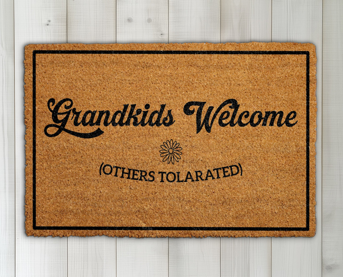 Make them smile at the doorstep, with our doormat.